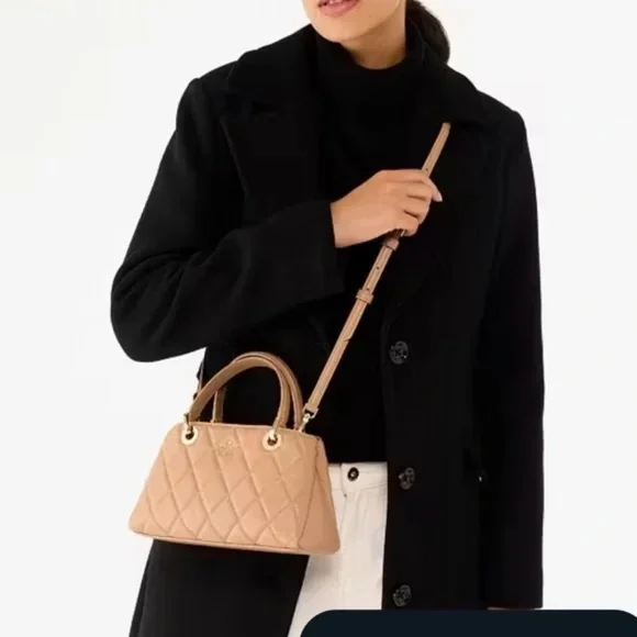 Kate Spade Small Quilted Satchel/Crossbody - Picture 3 of 15